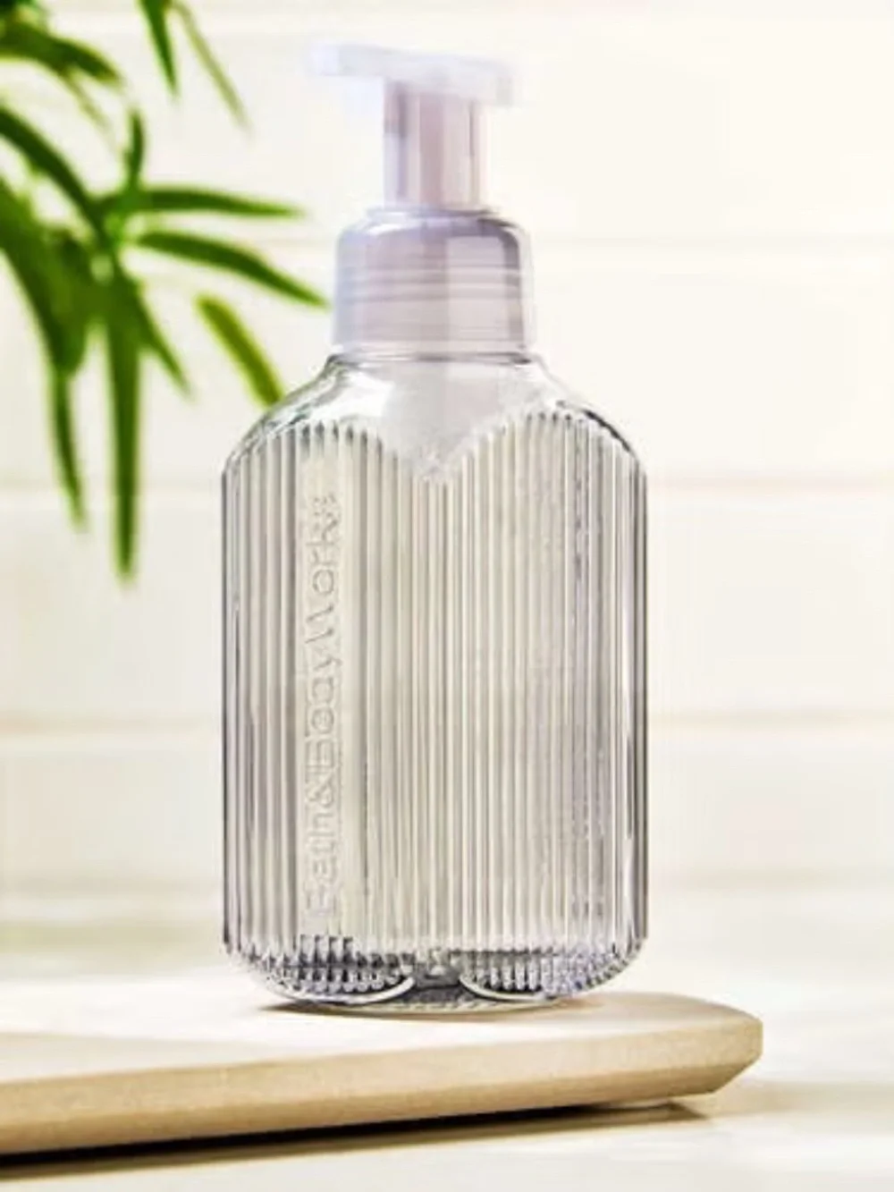 CHARCOAL Vertical Lines Foaming Hand Soap Dispenser